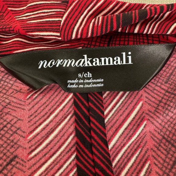 Norma Kamali faux wrap dress - Picture 4 of 9